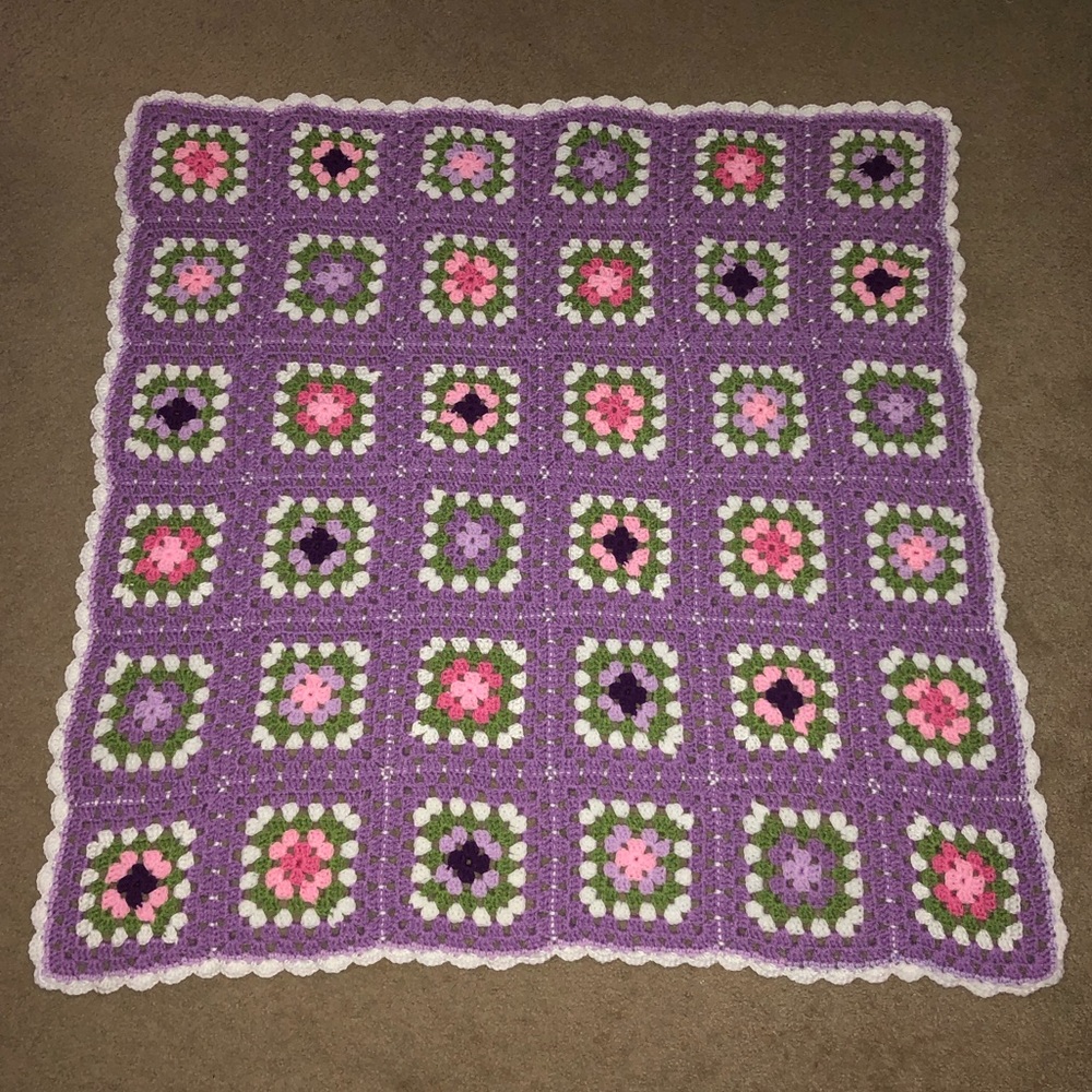 Handmade Crochet Baby Blanket